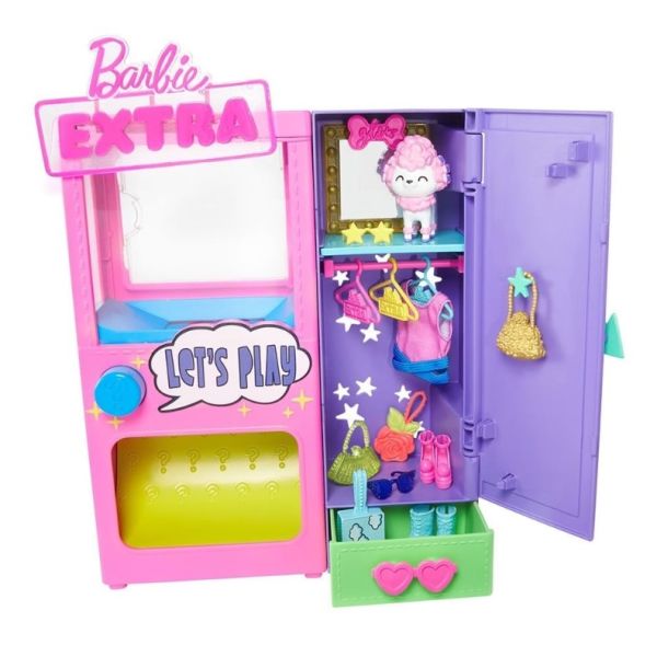 Barbie Extra Kıyafet Otomatı Oyun Seti