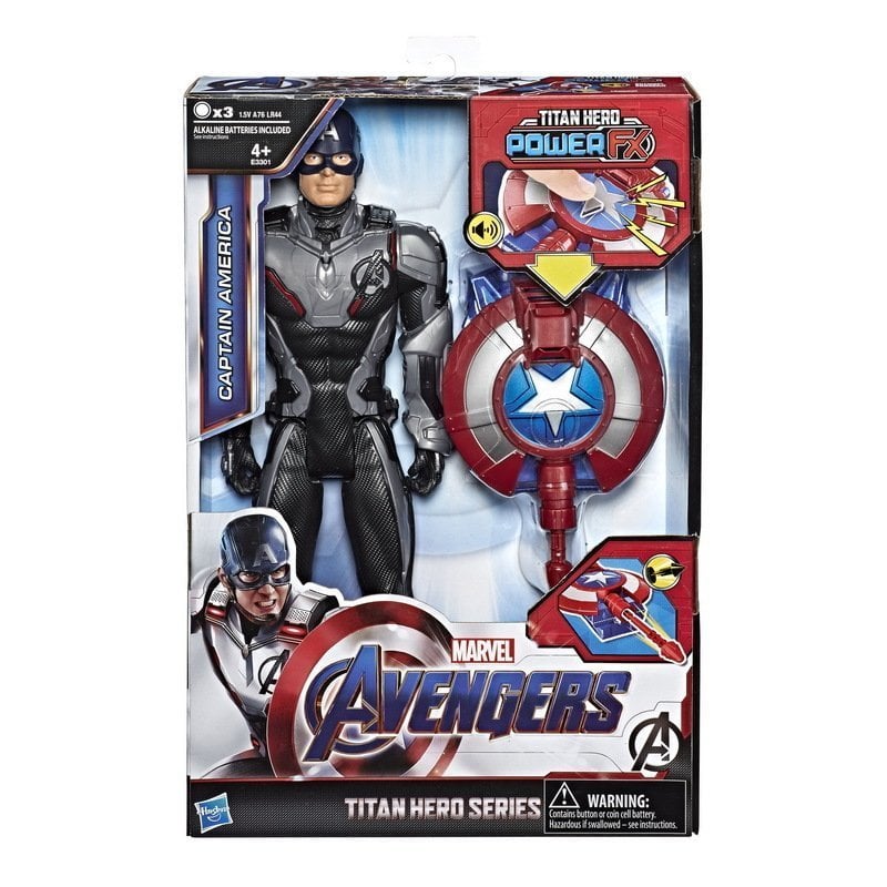 Marvel Avengers: Endgame Titan Hero Power FX Captain America Figür