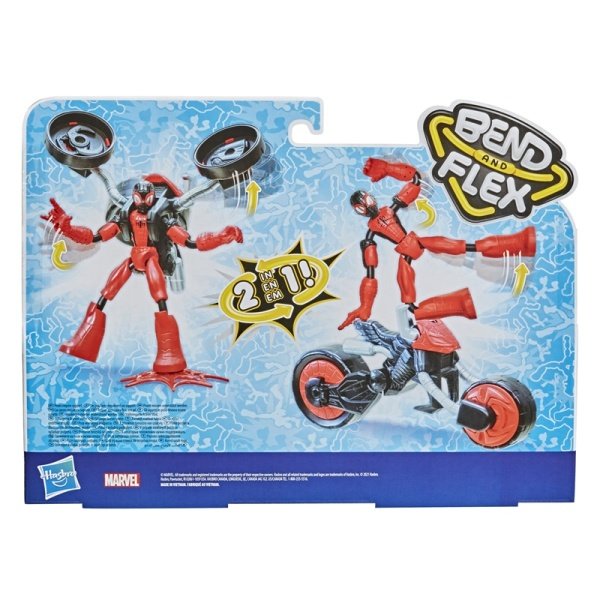 Spider-Man Bend & Flex Spider-Man ve Motosikleti