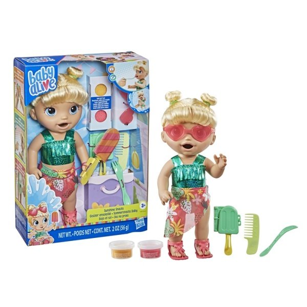 Baby Alive Bebeğimle Yaz Eğlencesi - Sarışın