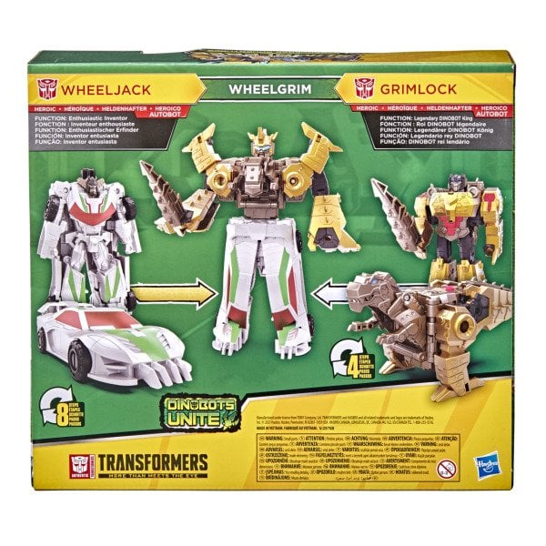 Transformers Bumblebee Cyberverse Maceraları Dino Combiners Wheelgrim