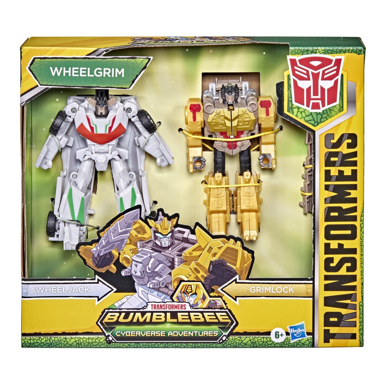 Transformers Bumblebee Cyberverse Maceraları Dino Combiners Wheelgrim