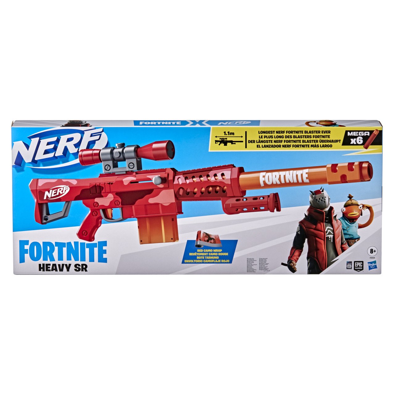 Nerf Fortnite Heavy SR Mega