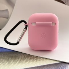 Basic Pembe Silikon AirPods Kılıf