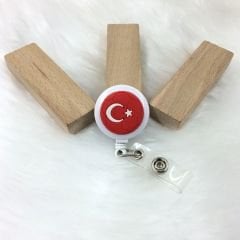 Türk Bayrağı Yoyo Kartlık - YP30