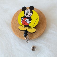 Mickey Mouse Sarı Yoyo Kartlık - YM4