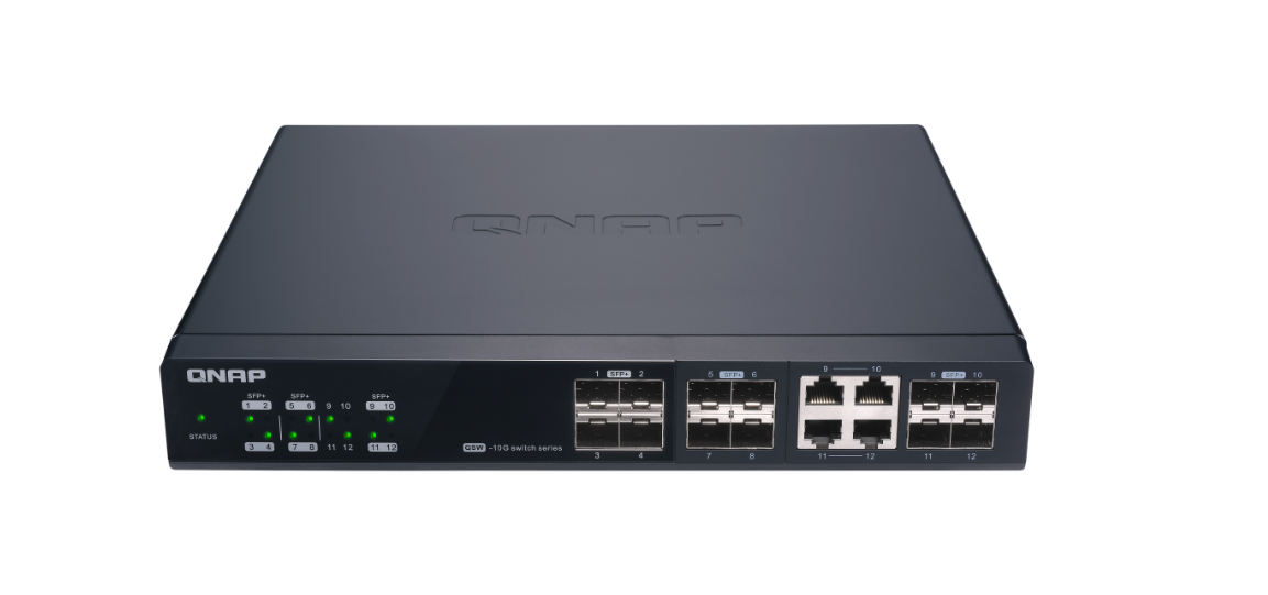 QNAP QSW-M1204-4C Web Yönetimli Switch