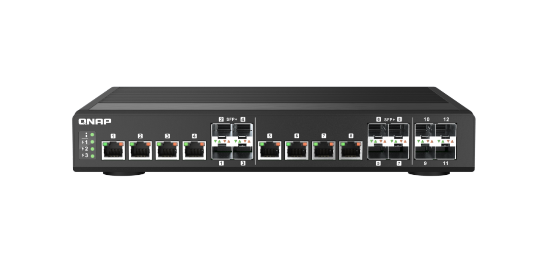 QNAP QSW-IM1200-8C Web Yönetimli Switch