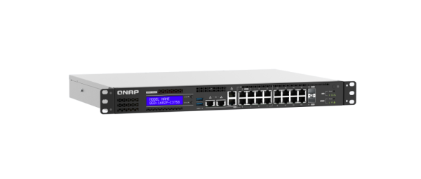 QNAP QGD-1602P-C3758-16G Web Yönetimli Switch