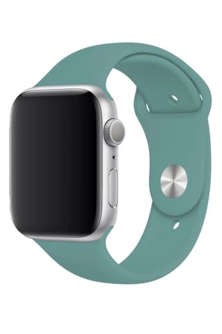 Apple Watch Uyumlu Silikon Kordon Kaktüs Yeşili
