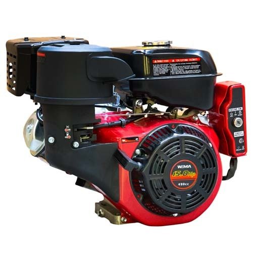 WEIMA BENZİNLİ MOTOR 15HP KAMALI TİP MARŞLI / BENZİNLİ MOTOR / 4 ZAMANLI / WM190FE-2/P