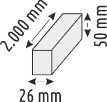 2 Mt. MAGNET ARMATÜR RAYLARI