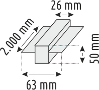 2 Mt. MAGNET ARMATÜR RAYLARI