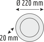 40W Backlight Sıva Üstü Panel Aydınlatma - Metal Kasa