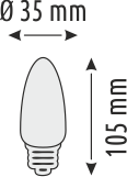 5W KIVRIK LED AMPUL