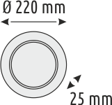 36W UFO LED AMPUL