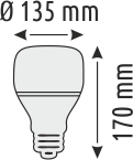 60W LED AMPUL