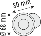 7W LED ÇİM ARMATÜRÜ - IP65