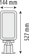 100W SOLAR PROJEKTÖR - IP65