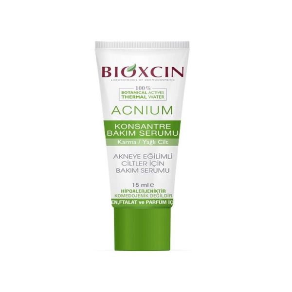 Bioxcin Acnium Konsantre Bakım Serumu 15 ml