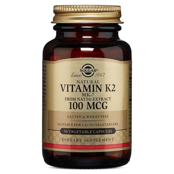 Solgar Vitamin K2 100 Mcg 50 Kapsül