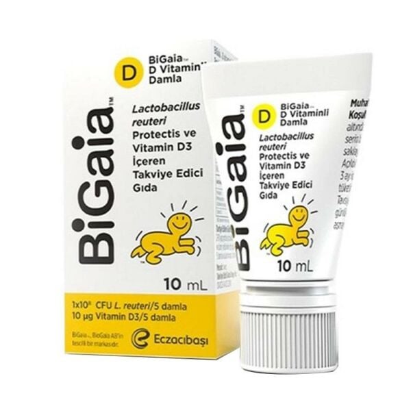 Bigaia Probiyotik ve D Vitaminli Damla 10 ml