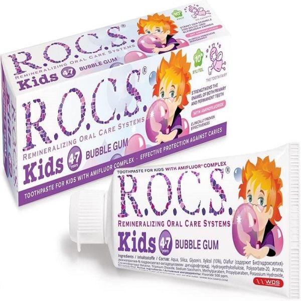 Rocs Kids 4-7 Yaş Meyveli Çocuk Diş Macunu 35 ml