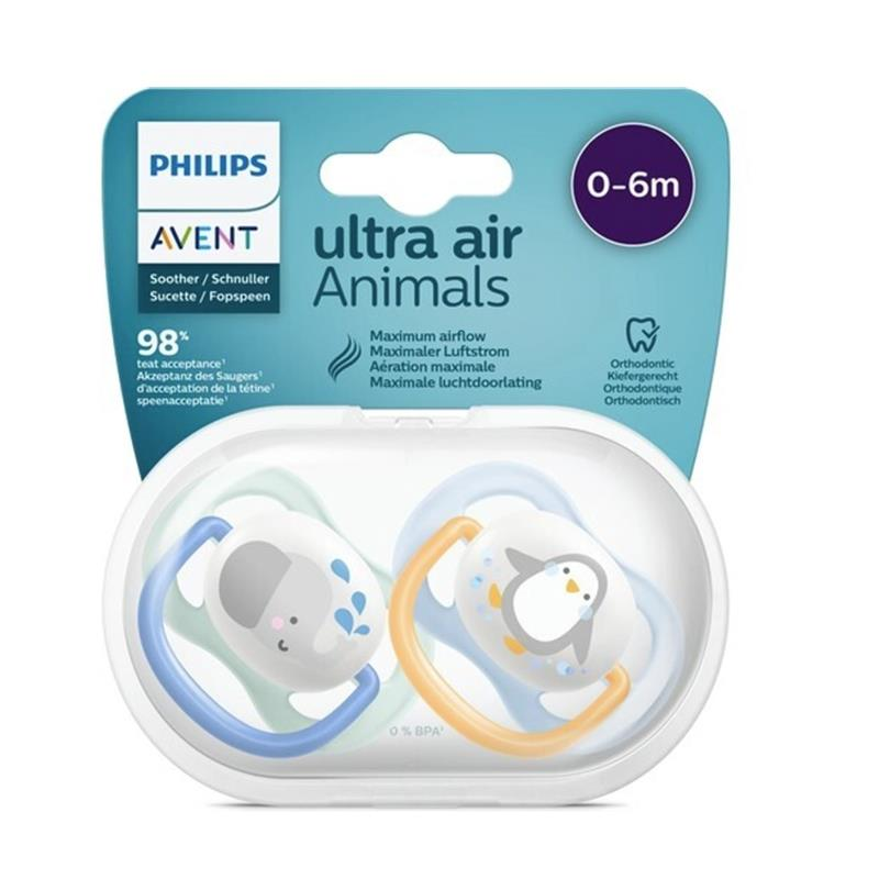 Philips Avent Ultra Air Animals 2li Emzik 0-6 Ay