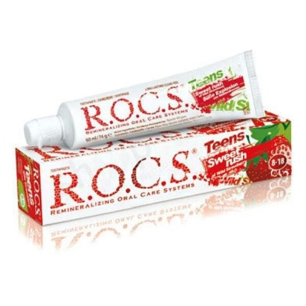 Rocs Teens Yaban Çileği Diş Macunu 60 ml