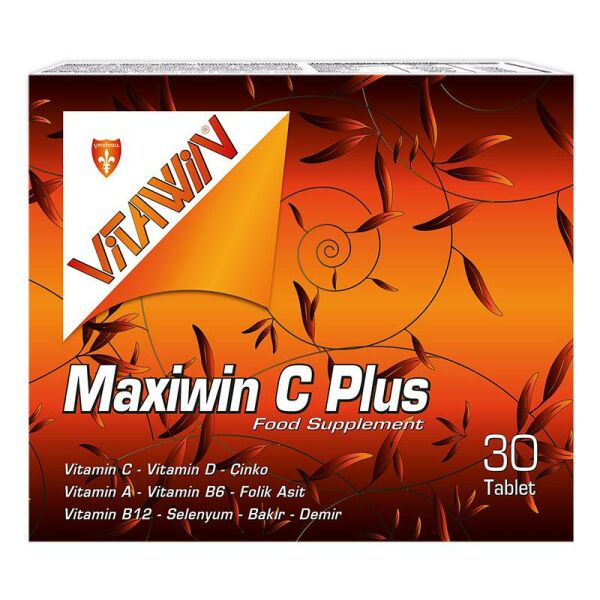 Vitawin Maxiwin C Plus Takviye Edici Gıda 30 Tablet