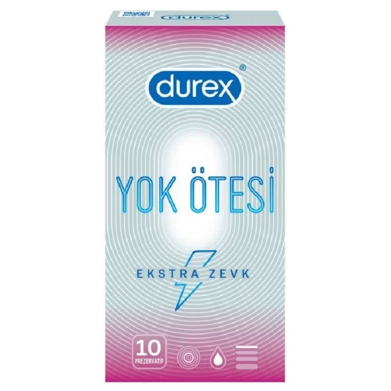 Durex Yok Ötesi Ekstra İnce - Ekstra Zevk 10'lu Prezervatif