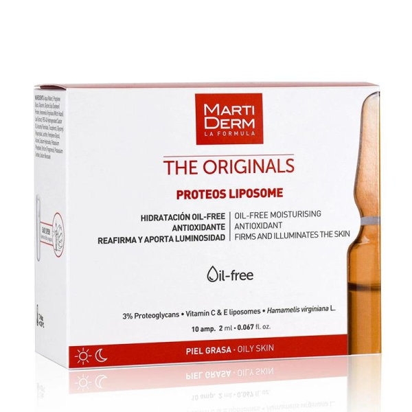 Martiderm Yağli Ciltler için Serum - Proteos Liposome 10 Ampoules