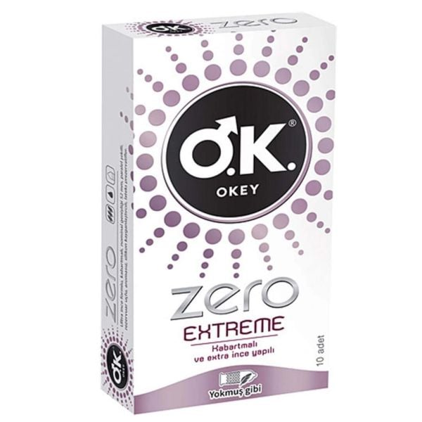 Okey Zero Extreme 10'lu Prezervatif