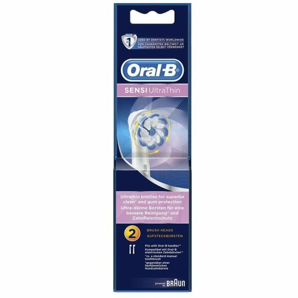 Oral-B Sensi UltraThin Diş Fırçası Yedek Başlığı 2 Adet