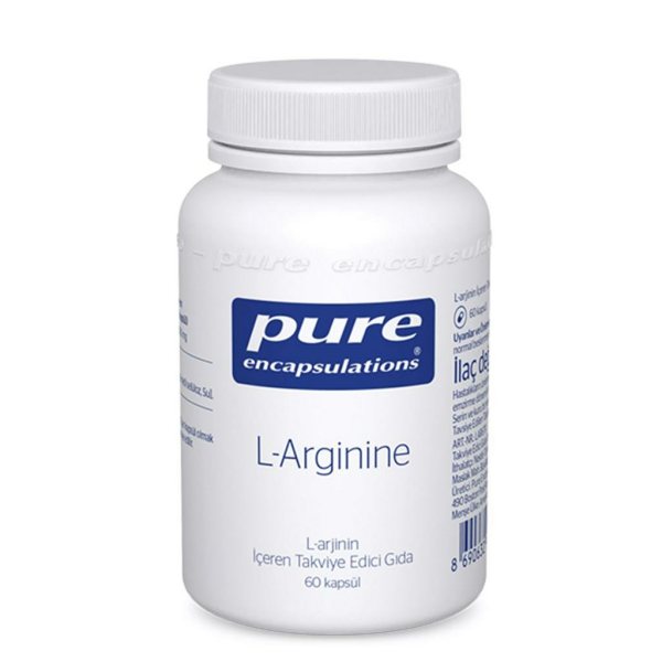 Pure Encapsulations L-Arginine 60 Kapsül