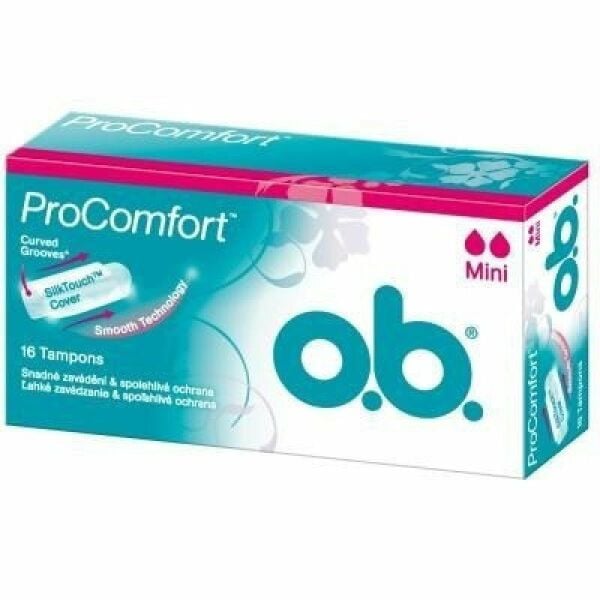 O.B. Pro Comfort Mini Tampon Light Days 16 Adet