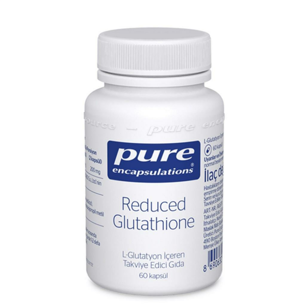 Pure Encapsulations Reduced Glutathione L-Glutatyon 60 Kapsül