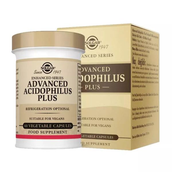 Solgar Advanced Acidophilus 60 Kapsül