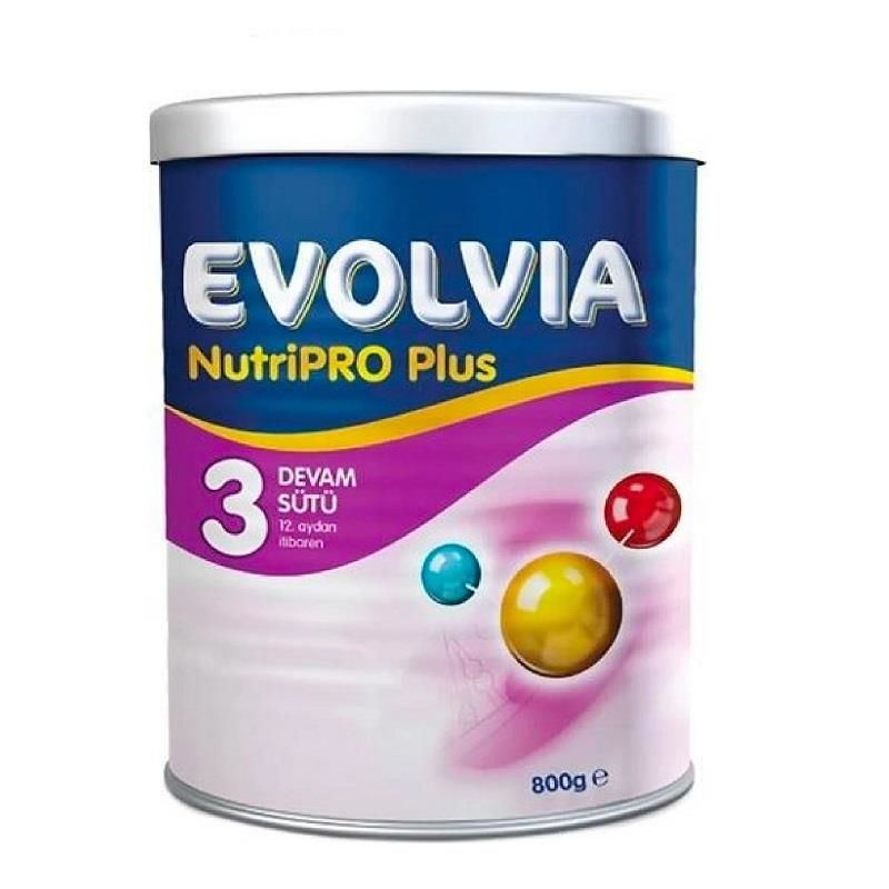Evolvia 3 Devam Sütü Nutripro Plus 800 Gr