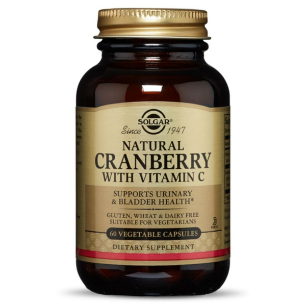 Solgar Cranberry C Vitamini 60 Kapsül