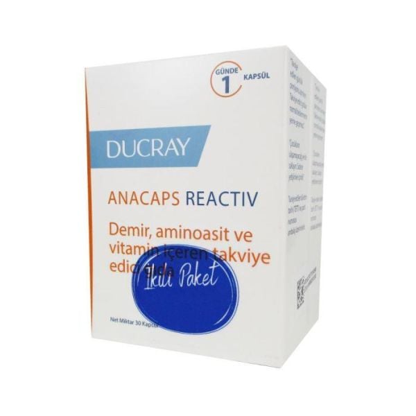 Ducray Anacaps Reactiv 30 Kapsül - İkili Paket