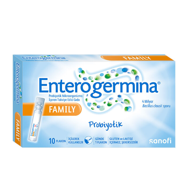 Enterogermina Yetişkinler İçin 5 x 10 ml Flakon