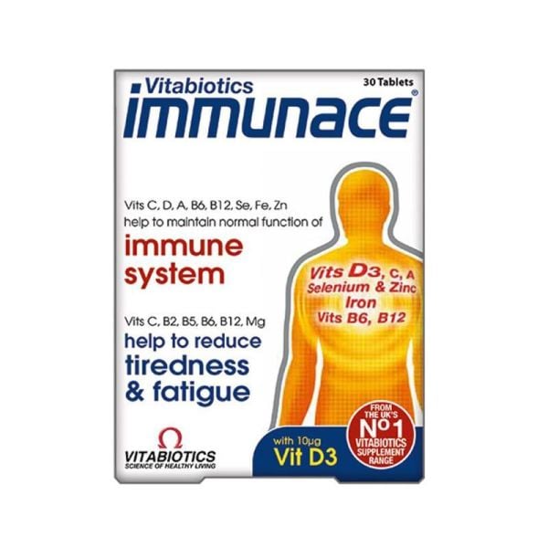 Vitabiotics Immunace 30 Tablet Multivitamin