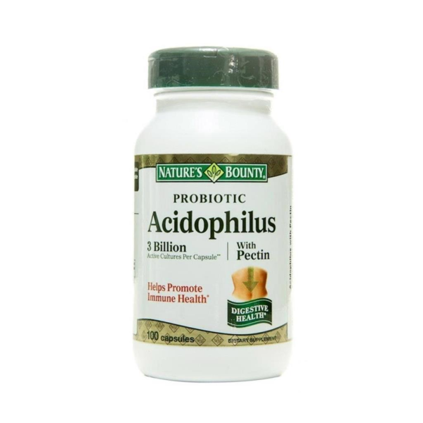 Nature´s Bounty Probiotic Acidophilus With Pectin 100 Kapsül