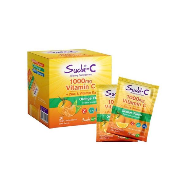 Suda Vitamin Suda C Orange 20 Saşe