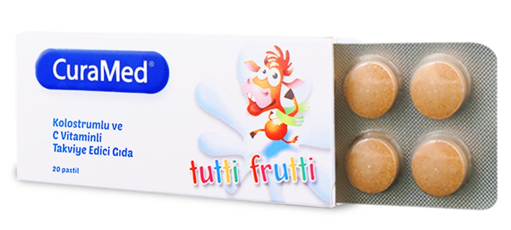 Curamed Tutti Frutti 20 Pastil