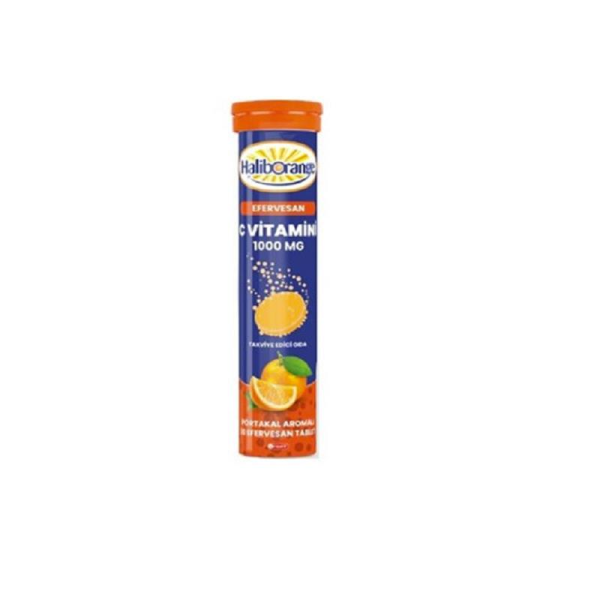 Haliborange C Vitamini 20 Efervesan Tablet Portakal Aromalı