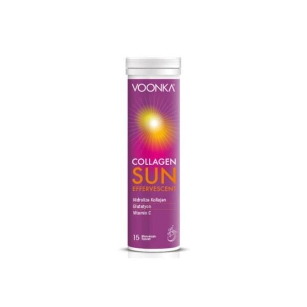 Voonka Collagen Sun Efervesan 15 Tablet