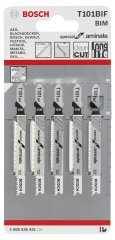 Bosch - Special Serisi Laminant İçin Özel T 101 BIF Dekupaj Testeresi Bıçağı - 5'Li Paket