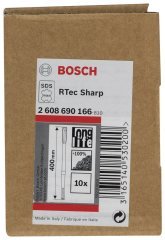 Bosch - Rtec Serisi, SDS-Max Şaftlı Yassı Keski 400*25 mm 10'lu